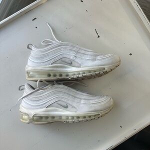 Nike Kids White Air Max Sneakers